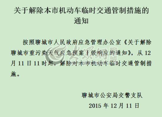 聊城限号通知最新动态，全面解析2017年限号措施实施情况